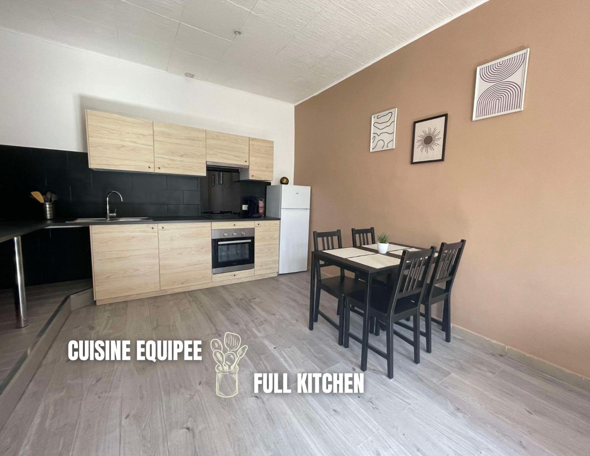Marseille Centre - Wifi - Lave Et Seche Linge - Calme - Cuisine公寓 外观 照片