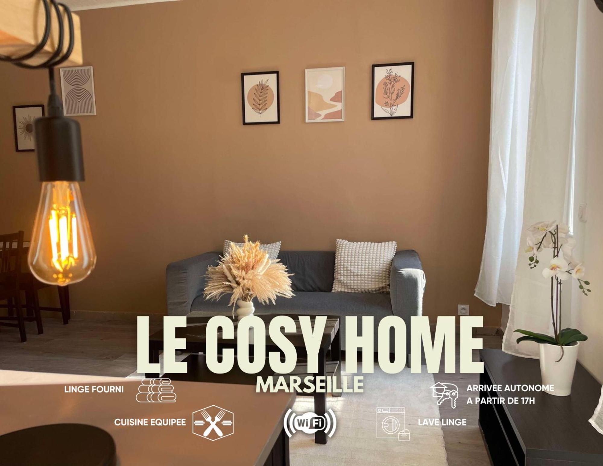 Marseille Centre - Wifi - Lave Et Seche Linge - Calme - Cuisine公寓 外观 照片